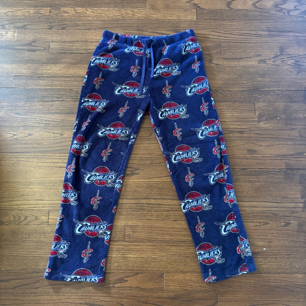 UNK Sleepwear Large Blue Polyester Cleveland Cavaliers Pajama Pants